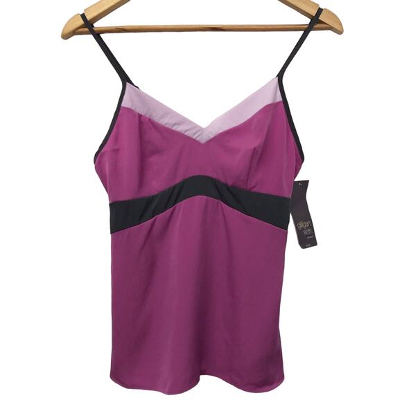 Gilligan Omalley Sleepwear Top Womens XS Purple Gray - Picture 1 of 8